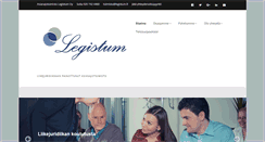 Desktop Screenshot of legistum.fi